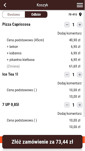 Pizza King Screen 3