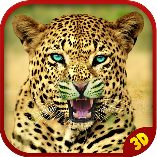 Angry Cheetah Wild Attack Sim  Icon