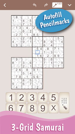 Game screenshot MultiSudoku: Samurai Puzzles apk download