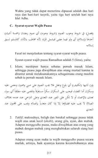 Syarah Kasyifatus Saja Jilid 3 Kitab Dan Terjemah