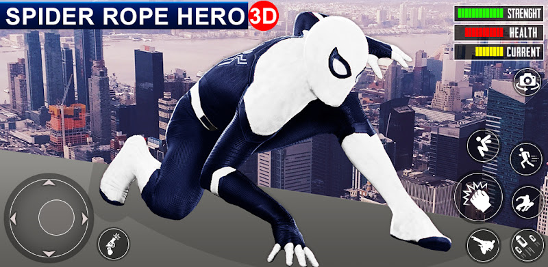 Spider Rope Hero 3D: Gangstar Vegas Crime