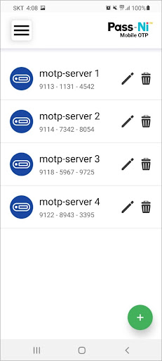 Pass-Ni MOTP Screen 2