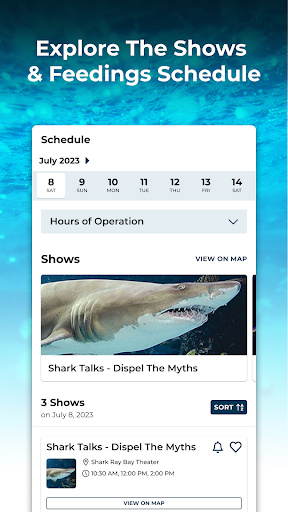 Screenshot of Newport Aquarium