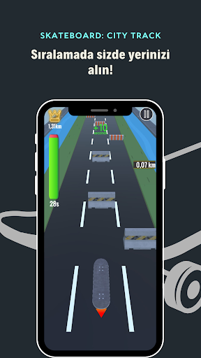 Android application Skateboard: City Track screenshort