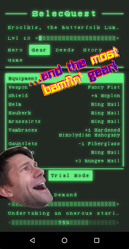 SelecQuest Screen 3