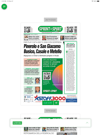 Sprint e Sport Edicola