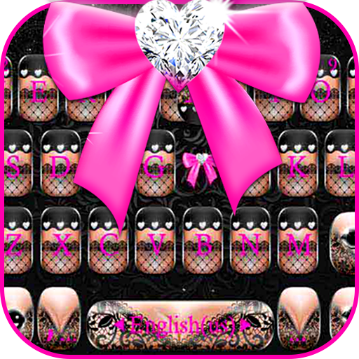 Black Lace Keyboard Theme logo