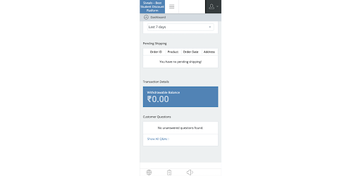 SPSeller Screen 2