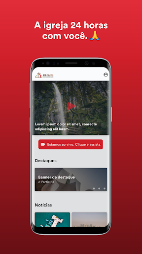 Android application PIB Poços de Caldas screenshort