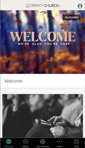 Android application My Trinity Church screenshort