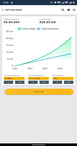 Investify Plus Screen 2