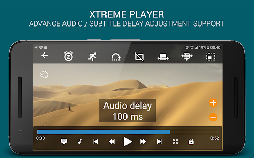 XtremePlayer HD Media Player Captura de pantalla