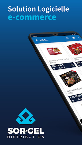 Android application Sorgel Distribution screenshort