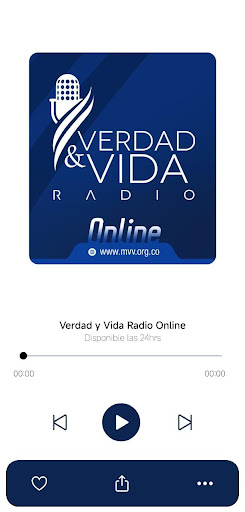 Android application Verdad y Vida Radio screenshort