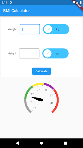 BMI & Ideal Weight Calculator Screen 3