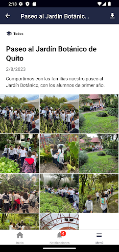 Colegio Cervantes Screen 3