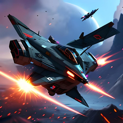 Space Fighter logo