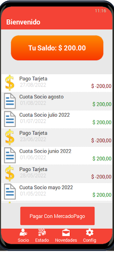 Socios Club Atlético Maciá Screen 2