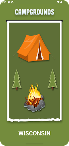 Android application Wisconsin Campgrounds screenshort