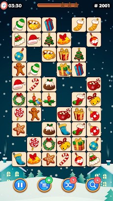 クリスマスゲーム - Tile Connectのおすすめ画像4