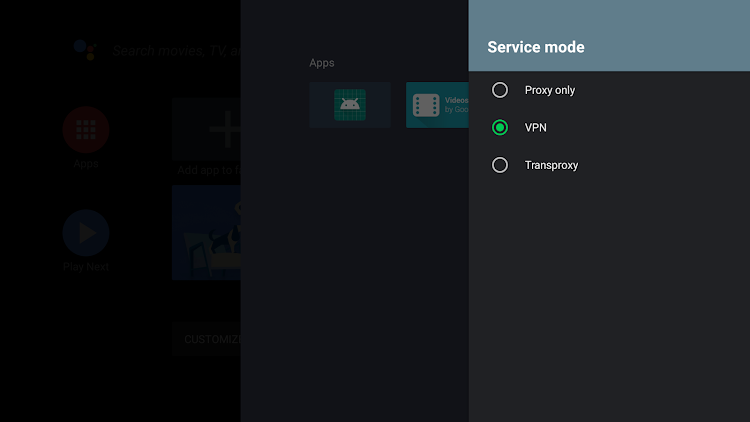 Shadowsocks for Android TV - 5.2.6 - (Android)
