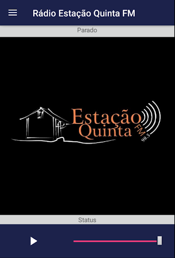 Android application Rádio Estação Quinta Fm - Rs screenshort