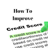 How to Improve Credit Score icon