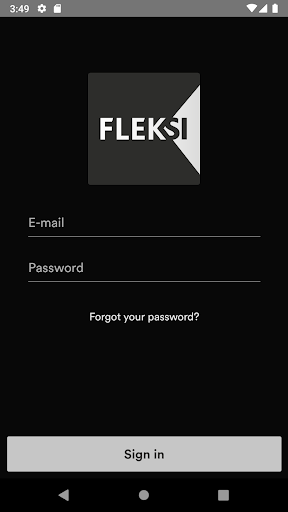 Android application FLEKSI screenshort