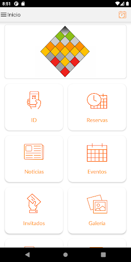 Android application Reserva de Gratamira screenshort