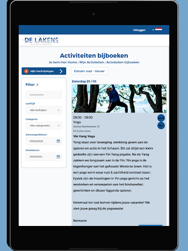 Camping de Lakens App