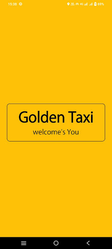 Android application Golden Taxi screenshort