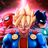 Superheroes League - Free fighting games icon