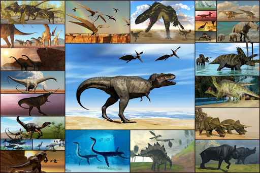 Dinosaurs Jigsaw Puzzles Game - Kids & Adults 26.2 screenshots 1