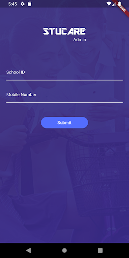Android application Stucare Cloud Admin screenshort