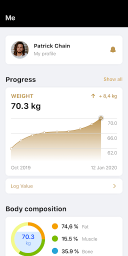 Alpha World Fitness Screen 3