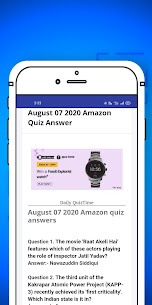 Amazon QuizTime – Amazon Daily Quiz Answers 4