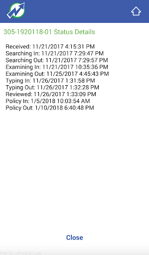 Android application Sales Now screenshort