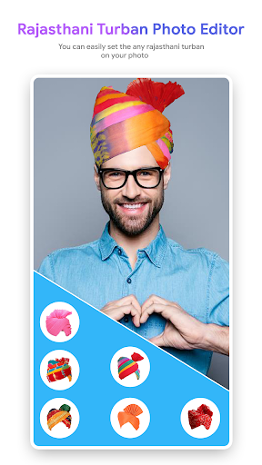 Rajasthani Turban Photo Editor Screen 3