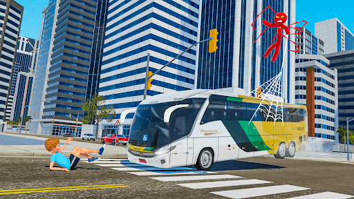 Stickman Rope Game Superhero