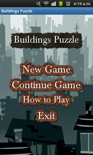 Android application Buildings Puzzle screenshort