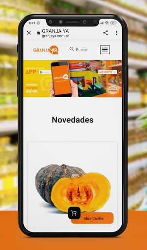 Android application GranjaYa screenshort