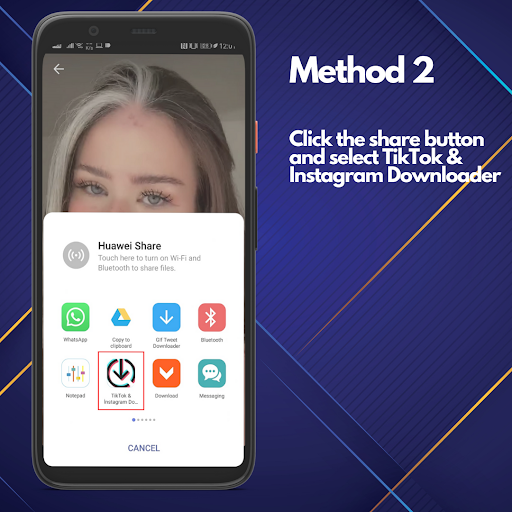 Video Downloader For TikTok  Instagram - Free