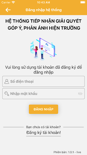 Android application Vinh Smart screenshort