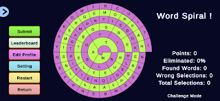 WordSpiral - Screenshot 3