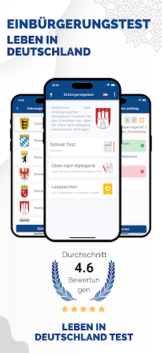Screenshot of Einbürgerungstest - 2024