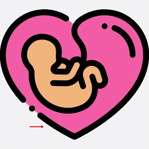حاسبة الحمل والولادة logo