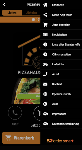 Pizzahaus Bielefeld Screen 3