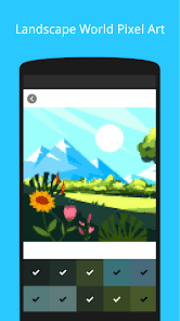 Landscape Art Color By Numbers 2.0 APK + Mod (Unlimited money) for Android