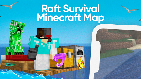 Raft Survival Minecraft Map