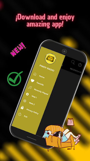 Android application Pinoy Radio Fm Philippines screenshort